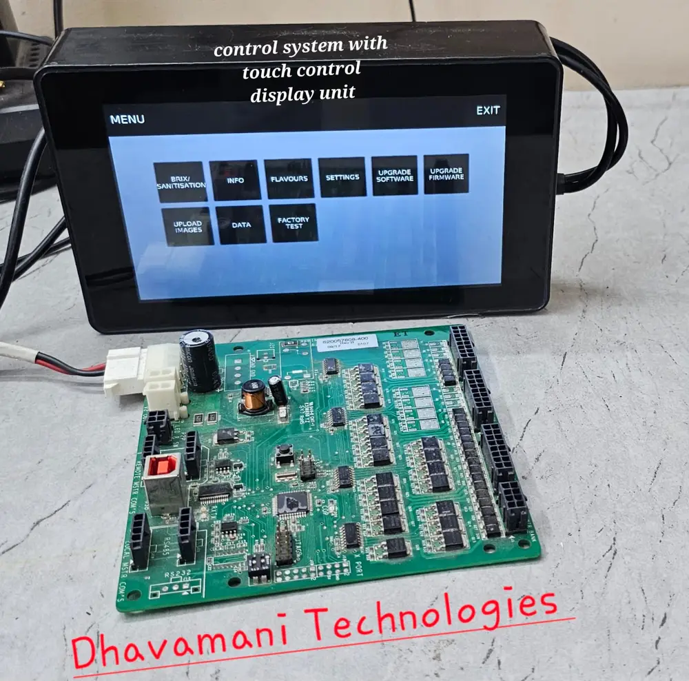 Embedded Control System with Touch Display