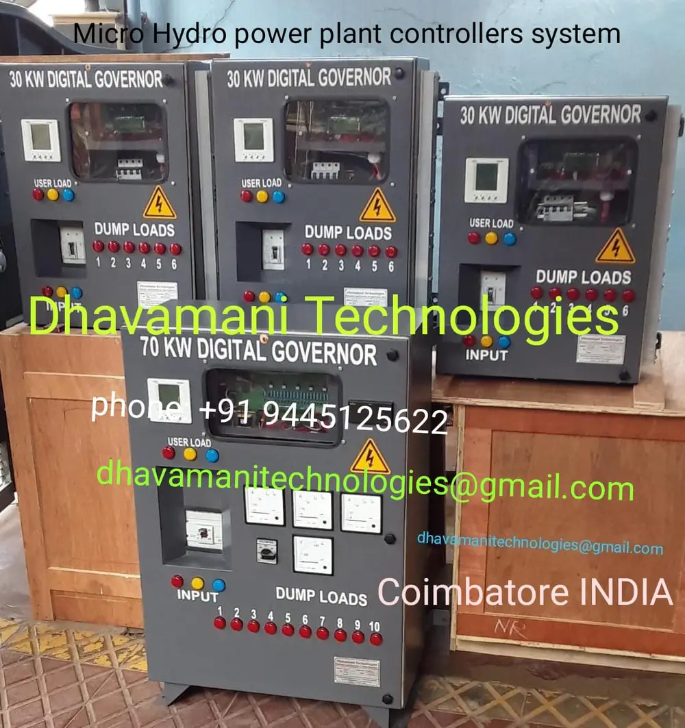 Micro Hydro Power Plant Controllers